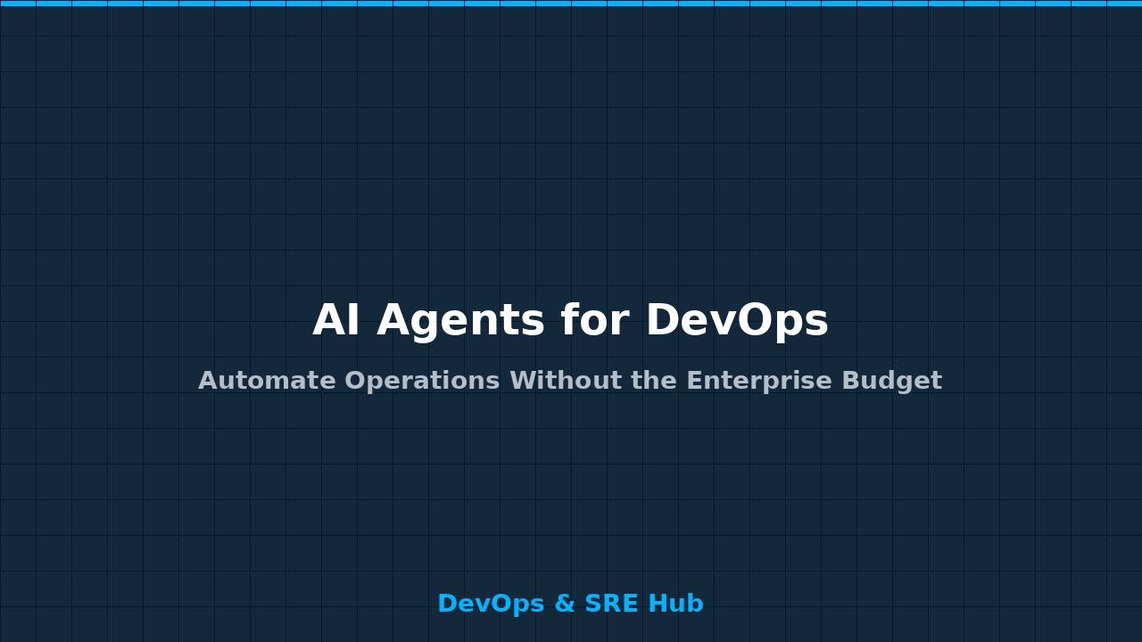 AI Agents for DevOps: How SMBs Can Automate Operations Without the Enterprise Budget